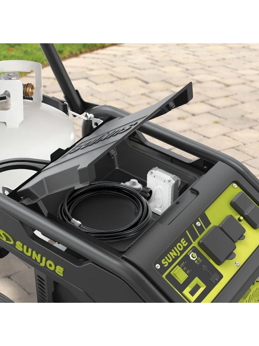 Sun Joe® 4,100/3,300-Running Watt Propane Powered Portable Generator W/24VBattery Starter 7 Sun Joe® 4,100/3,300-Running Watt Propane Powered Portable Generator W/24VBattery Starter - Image 7