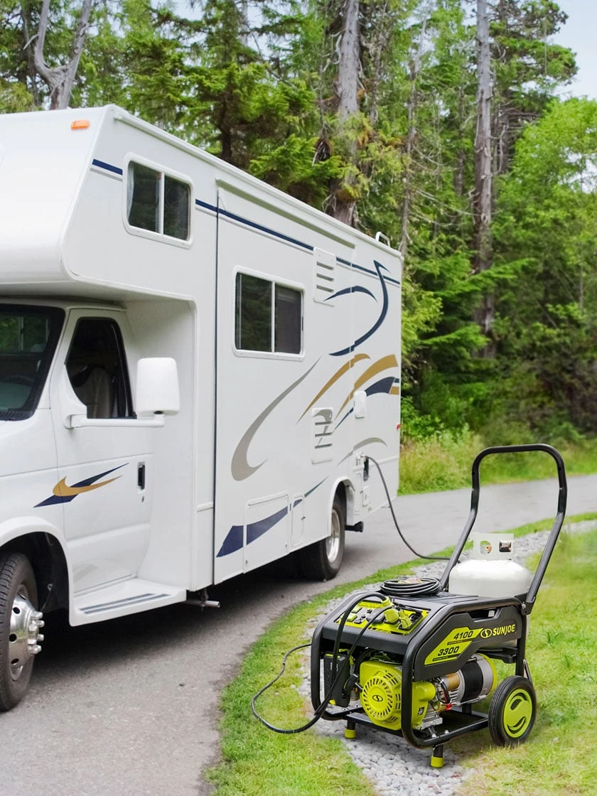 Sun Joe® 4,100/3,300-Running Watt Propane Powered Portable Generator W/24VBattery Starter 4 Sun Joe® 4,100/3,300-Running Watt Propane Powered Portable Generator W/24VBattery Starter - Image 4