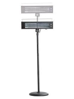 Sun Joe® 1500W Elec. Infrared OD Patio Heater, Adjust Ht. Range, W/Wall Bracket & Cover -Garden Care Shop 8612532 05v