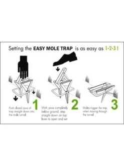 Easy Mole Trap -Garden Care Shop 8612557 04v 1