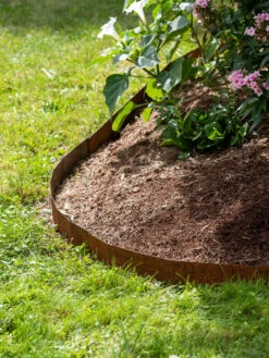 Corten Angle Landscape Edging 44", Set Of 2 8 Corten Angle Landscape Edging 44", Set Of 2 -Garden Care Shop 8612634 5278