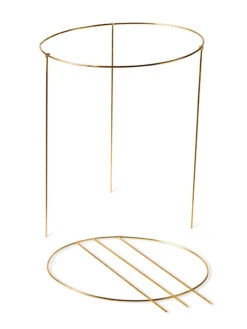 Brass Plated Grow Throughs, Set Of 2 10 Brass Plated Grow Throughs, Set Of 2 -Garden Care Shop 8612661 191