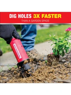 Rotoshovel Battery-Operated Garden Auger -Garden Care Shop 8612719 05v