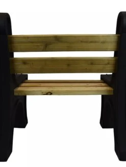 Custom Length Lightweight Indoor Or Outdoor Bench Ends -Garden Care Shop 8612857BK 11V tif