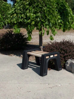 Custom Length Lightweight Indoor Or Outdoor Backless Bench Ends -Garden Care Shop 8612858bk 17v