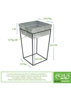 Achla Designs Arne Plant Stand 15 Achla Designs Arne Plant Stand -Garden Care Shop 8612900 01v