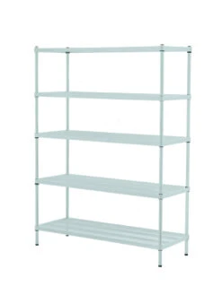MeshWorks © 5 Tier Plant Shelving -Garden Care Shop 8613014 06v meshworks 5 tier plant shelf sage