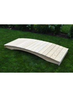 Plank Garden Bridge Unfinished 3' X 12' 6 Plank Garden Bridge Unfinished 3' X 12' -Garden Care Shop 8613097 02v