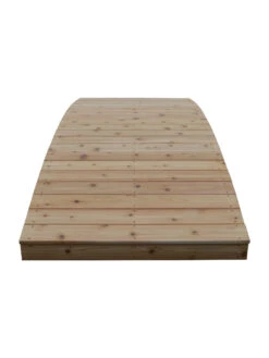Plank Garden Bridge Unfinished 4' X 12' 9 Plank Garden Bridge Unfinished 4' X 12' -Garden Care Shop 8613127 04v 1