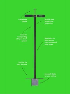 Yard Butler® Sod Plugger 7 Yard Butler® Sod Plugger -Garden Care Shop 8613169 02v