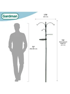 Gardman® Antique Finish Bird Feeding Station -Garden Care Shop 8613186 07v