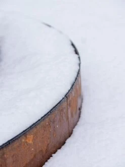 Birdies™ Corten Steel Round Raised Bed, Large, Low -Garden Care Shop 8613245 0073