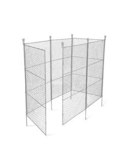 Tall Chicken Wire Critter Fence With Gate -Garden Care Shop 8613260 6051