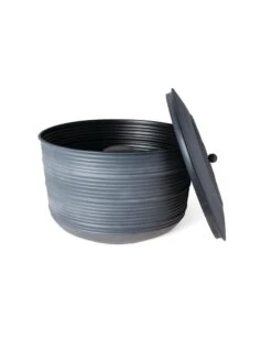 Ribbed Hose Pot With Lid -Garden Care Shop 8613332 5803