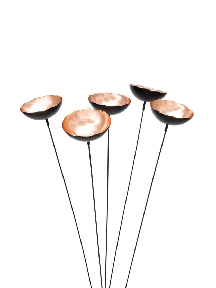 Copper Poppy Sways, Set Of 5 3 Copper Poppy Sways, Set Of 5 - Image 3