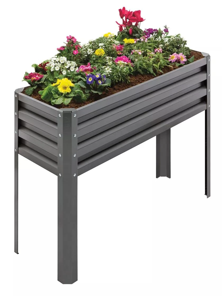 Metal Double Height Raised Garden Bed 4 Metal Double Height Raised Garden Bed - Image 4