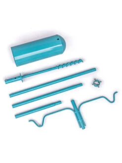 Color Pop 2 Arm Bird Feeder Pole Set With Squirrel Baffle -Garden Care Shop 8613786 05v