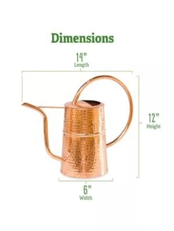 Copper Indoor Watering Can 6 Copper Indoor Watering Can -Garden Care Shop Copper Watering Can
