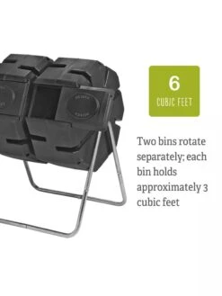 Dual-Batch Compost Tumbler 6 Dual-Batch Compost Tumbler -Garden Care Shop Dual Compost Bin 5