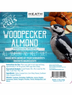 Woodpecker Almond Suet, 11.75 OZ, 12 Pack -Garden Care Shop webimage 8613691 03V