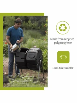 Dual Batch Composter Success Kit 7 Dual Batch Composter Success Kit -Garden Care Shop webimage Dual Compost Bin 7